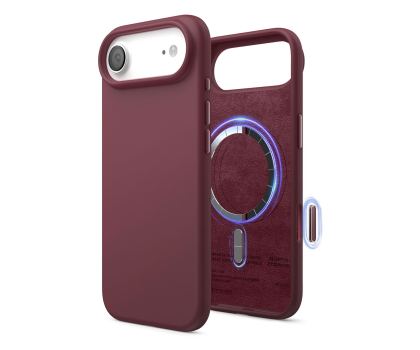 Etui / obudowa na smartfona Elago Magsafe Silicon Case do iPhone 17 AIR Burgundy